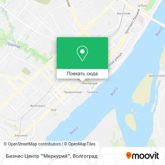 Карта Бизнес-Центр ""Меркурий""