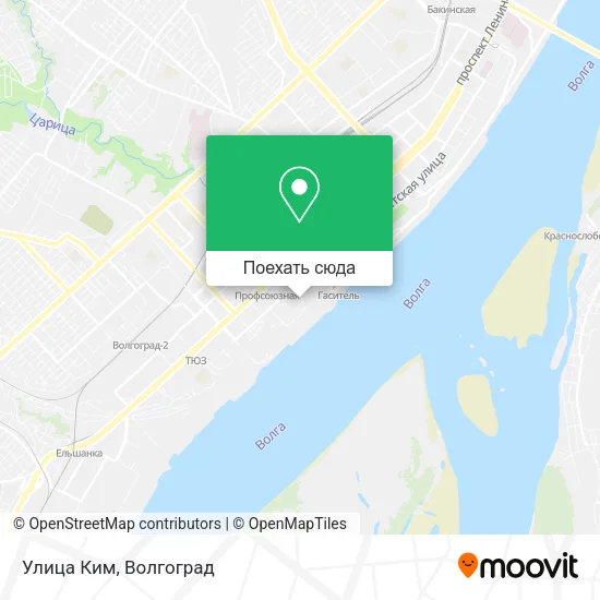 Карта Улица Ким