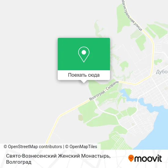 Карта Свято-Вознесенский Женский Монастырь