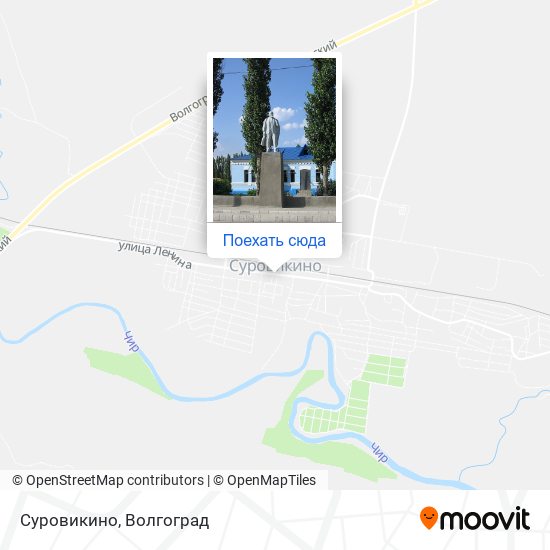 Карта Суровикино