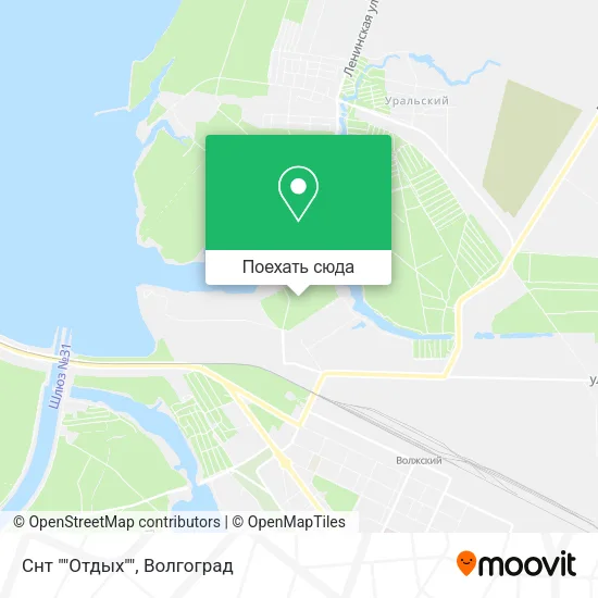 Карта Снт ""Отдых""