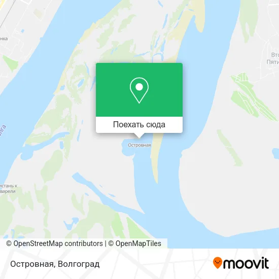 Карта Островная