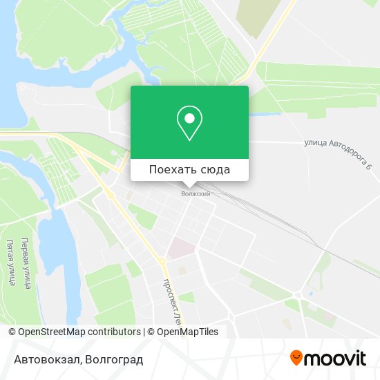 Карта Автовокзал