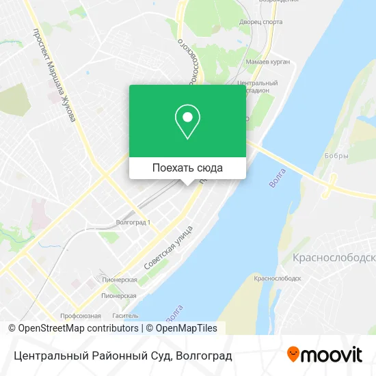Карта Центральный Районный Суд