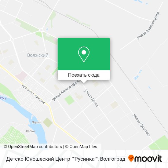 Карта Детско-Юношеский Центр ""Русинка""