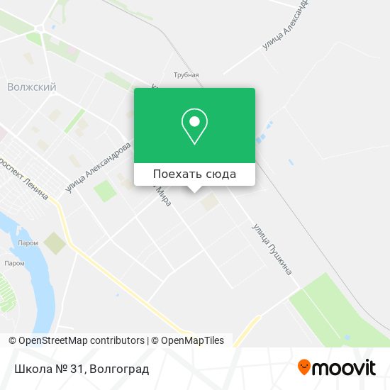Карта Школа № 31
