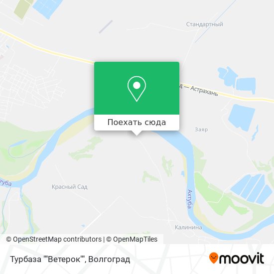 Карта Турбаза ""Ветерок""