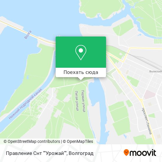 Карта Правление Снт ""Урожай""