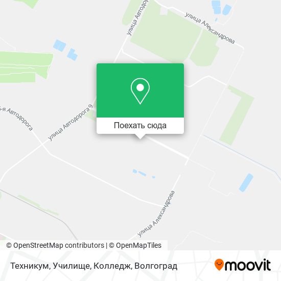 Карта Техникум, Училище, Колледж