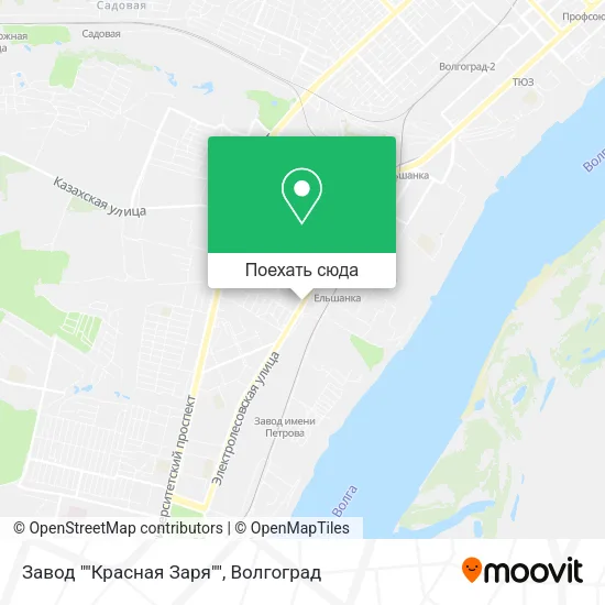 Карта Завод ""Красная Заря""