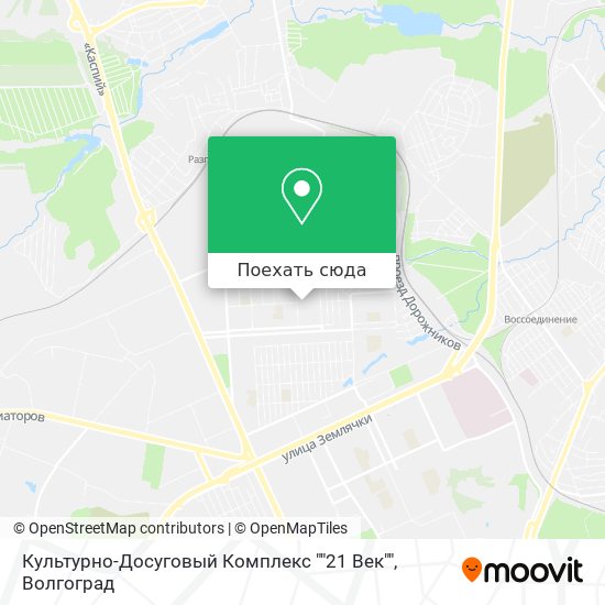 Карта Культурно-Досуговый Комплекс ""21 Век""