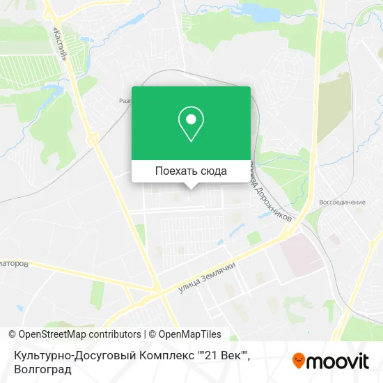 Карта Культурно-Досуговый Комплекс ""21 Век""
