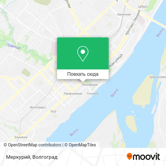 Карта Меркурий
