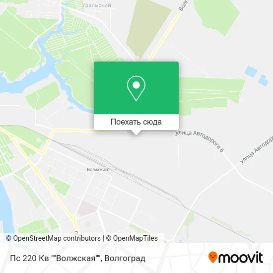 Карта Пс 220 Кв ""Волжская""