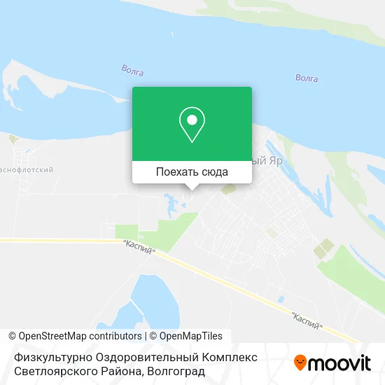 Карта Физкультурно Оздоровительный Комплекс Светлоярского Района