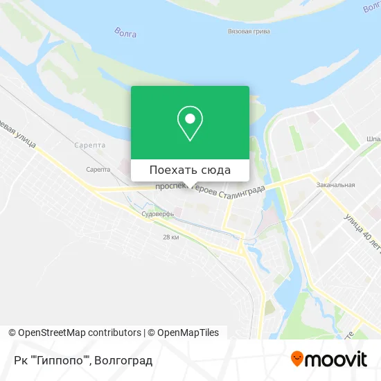 Карта Рк ""Гиппопо""