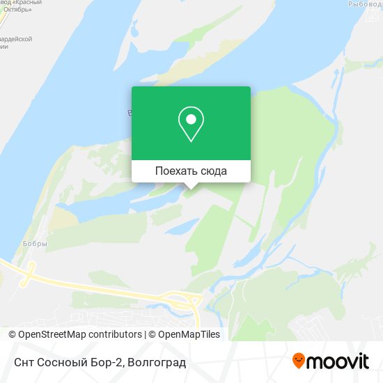 Карта Снт Сосноый Бор-2