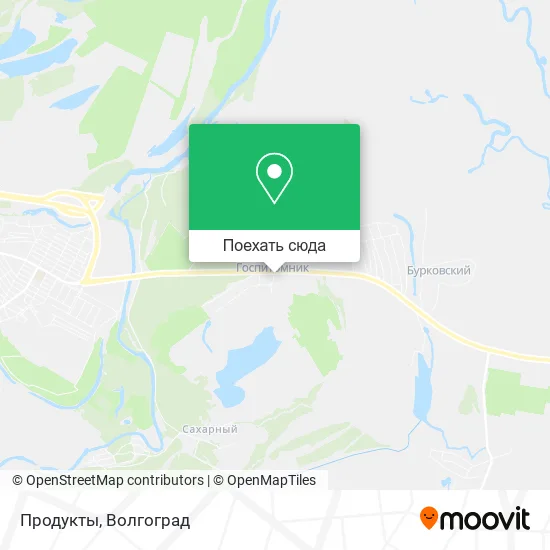 Карта Продукты
