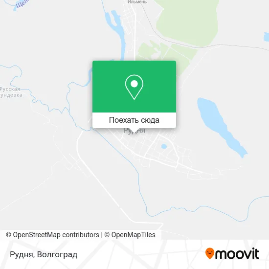 Карта Рудня