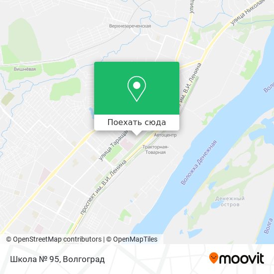Карта Школа № 95