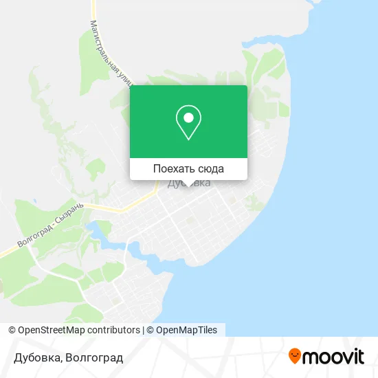 Карта Дубовка