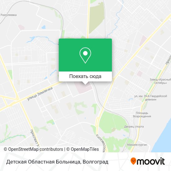 Карта Детская Областная Больница