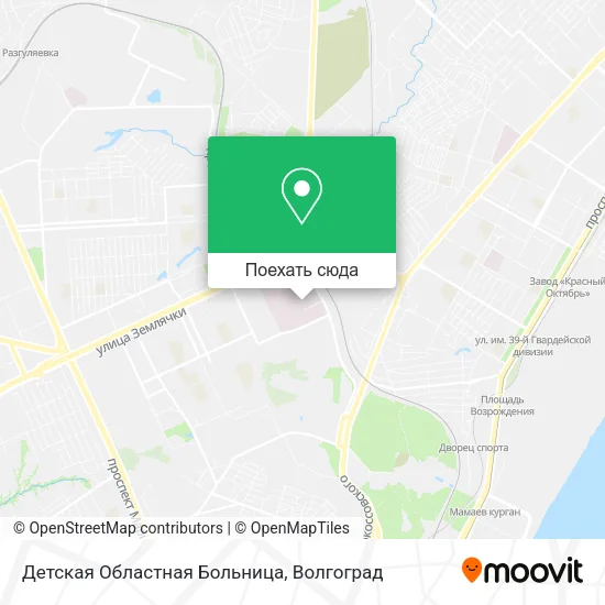 Карта Детская Областная Больница
