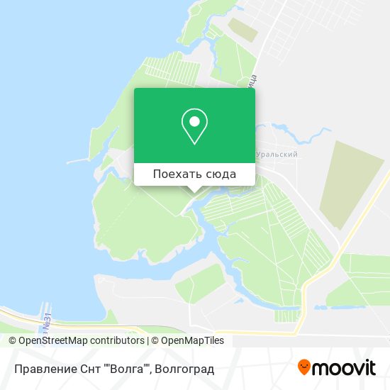 Карта Правление Снт ""Волга""
