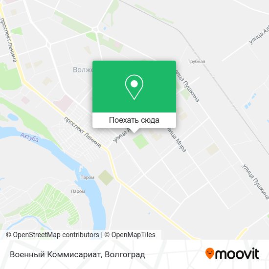 Карта Военный Коммисариат