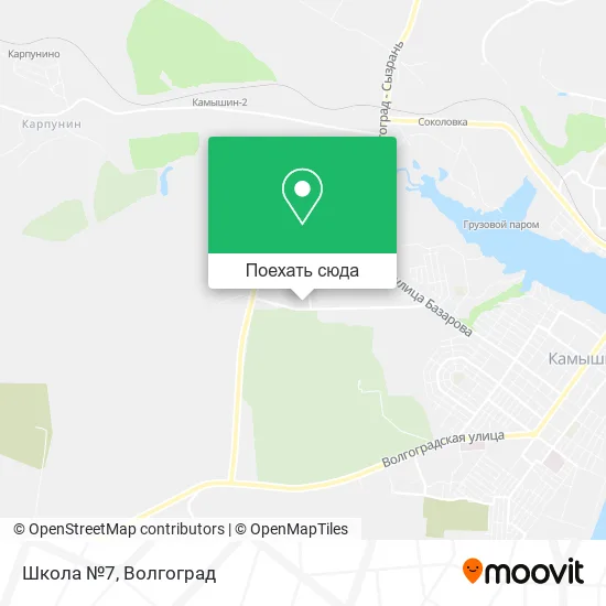 Карта Школа №7