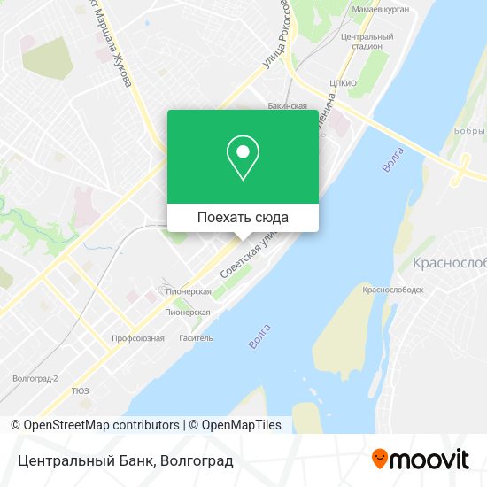 Карта Центральный Банк