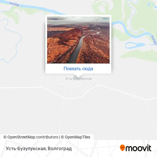 Карта Усть-Бузулукская