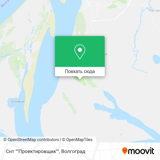 Карта Снт ""Проектировщик""
