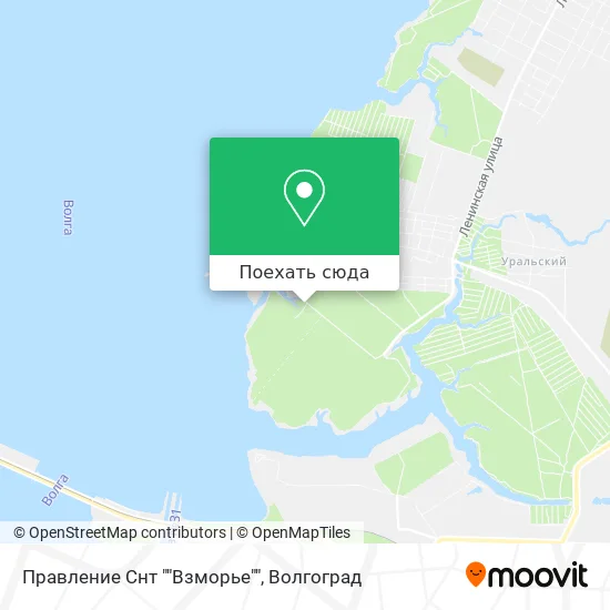 Карта Правление Снт ""Взморье""
