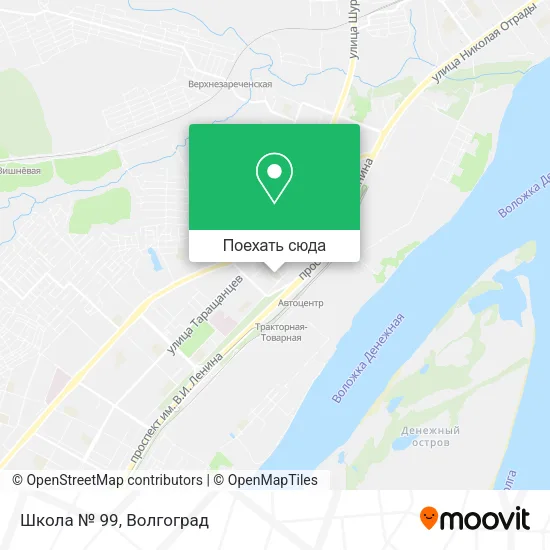 Карта Школа № 99