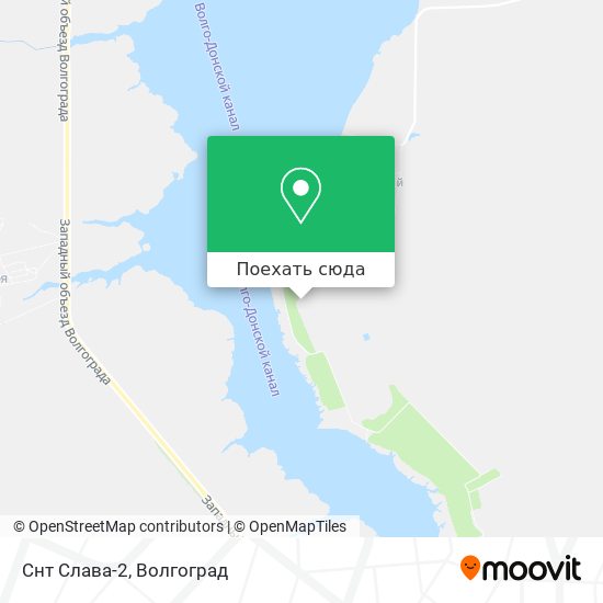 Карта Снт Слава-2