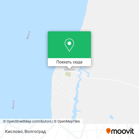 Карта Кислово