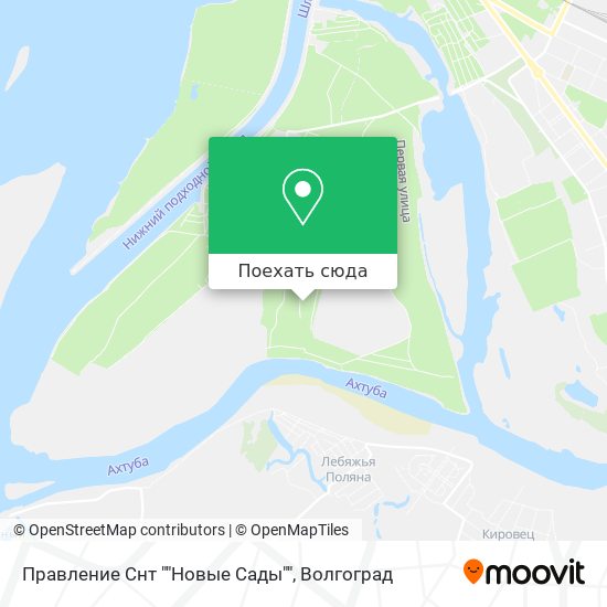 Карта Правление Снт ""Новые Сады""