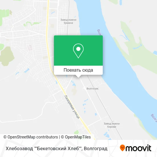 Карта Хлебозавод ""Бекетовский Хлеб""