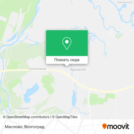 Карта Маслово