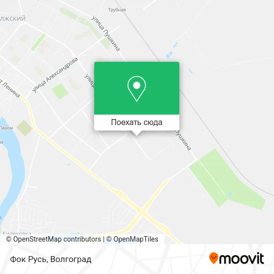 Карта Фок Русь