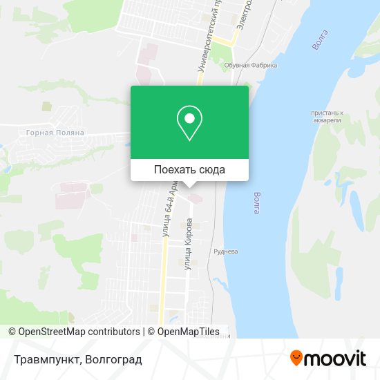 Карта Травмпункт