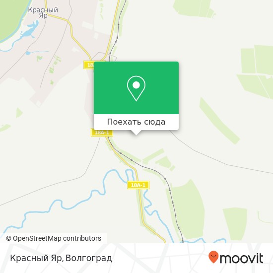 Карта Красный Яр