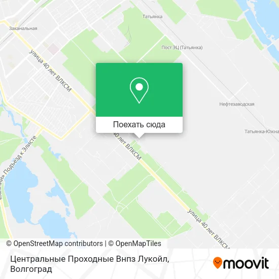 Карта Центральные Проходные Внпз Лукойл