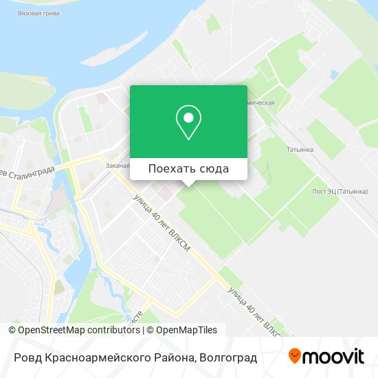 Карта Ровд Красноармейского Района