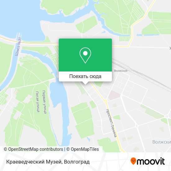 Карта Краеведческий Музей