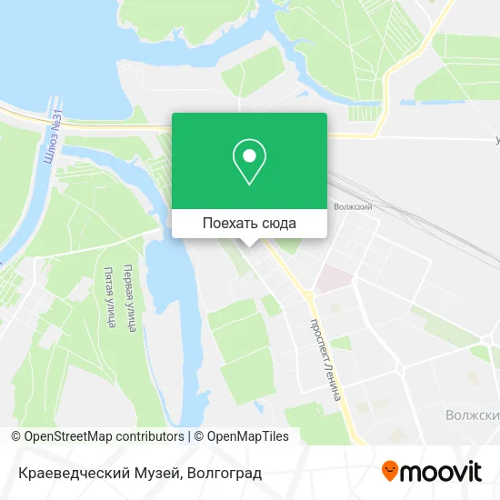 Карта Краеведческий Музей