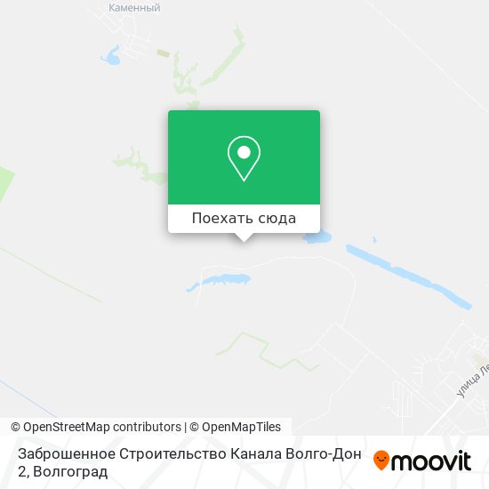 Карта Заброшенное Строительство Канала Волго-Дон 2