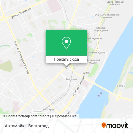 Карта Автомойка
