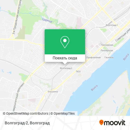 Карта Волгоград-2